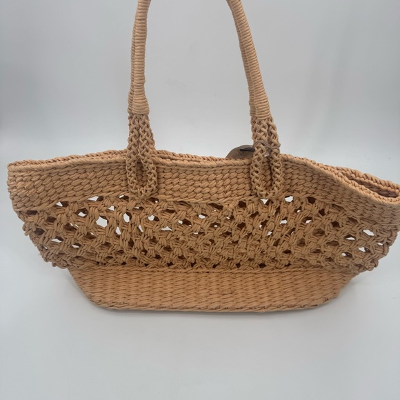 A New Day Target Large Tan Woven Straw Tote Bag - Picture 10 of 10